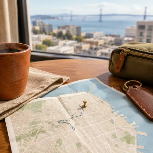 How a map of downtown San Francisco shapes your perfect hotel stay